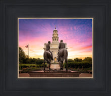 Load image into Gallery viewer, Nauvoo Joseph and Hyrum Sunrise

