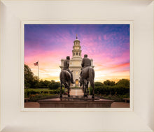 Load image into Gallery viewer, Nauvoo Joseph and Hyrum Sunrise
