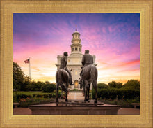 Load image into Gallery viewer, Nauvoo Joseph and Hyrum Sunrise
