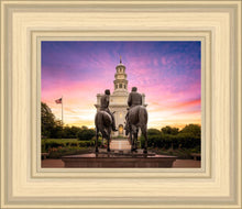 Load image into Gallery viewer, Nauvoo Joseph and Hyrum Sunrise
