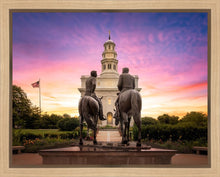 Load image into Gallery viewer, Nauvoo Joseph and Hyrum Sunrise
