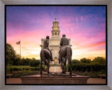 Load image into Gallery viewer, Nauvoo Joseph and Hyrum Sunrise
