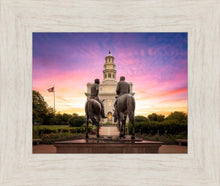 Load image into Gallery viewer, Nauvoo Joseph and Hyrum Sunrise
