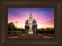 Load image into Gallery viewer, Nauvoo Joseph and Hyrum Sunrise
