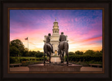 Load image into Gallery viewer, Nauvoo Joseph and Hyrum Sunrise
