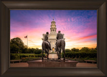 Load image into Gallery viewer, Nauvoo Joseph and Hyrum Sunrise

