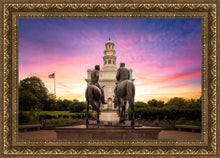 Load image into Gallery viewer, Nauvoo Joseph and Hyrum Sunrise
