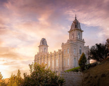 Load image into Gallery viewer, Manti Sunset Panorama

