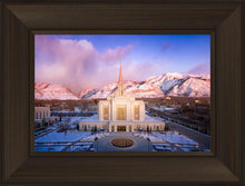 Load image into Gallery viewer, Ogden Winter Sunset Aerial
