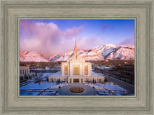 Load image into Gallery viewer, Ogden Winter Sunset Aerial
