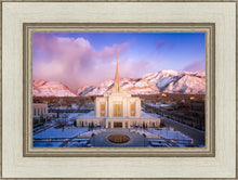 Load image into Gallery viewer, Ogden Winter Sunset Aerial
