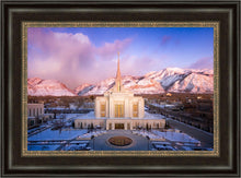 Load image into Gallery viewer, Ogden Winter Sunset Aerial

