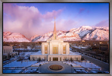 Load image into Gallery viewer, Ogden Winter Sunset Aerial
