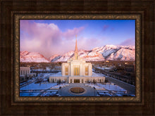 Load image into Gallery viewer, Ogden Winter Sunset Aerial
