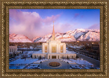 Load image into Gallery viewer, Ogden Winter Sunset Aerial
