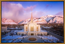 Load image into Gallery viewer, Ogden Winter Sunset Aerial

