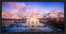 Load image into Gallery viewer, Ogden Winter Sunset Aerial
