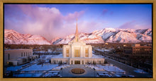 Load image into Gallery viewer, Ogden Winter Sunset Aerial
