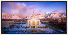 Load image into Gallery viewer, Ogden Winter Sunset Aerial
