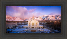 Load image into Gallery viewer, Ogden Winter Sunset Aerial
