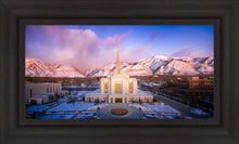 Load image into Gallery viewer, Ogden Winter Sunset Aerial
