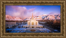 Load image into Gallery viewer, Ogden Winter Sunset Aerial
