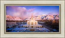 Load image into Gallery viewer, Ogden Winter Sunset Aerial
