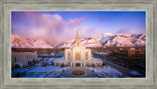 Load image into Gallery viewer, Ogden Winter Sunset Aerial
