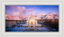 Load image into Gallery viewer, Ogden Winter Sunset Aerial
