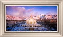 Load image into Gallery viewer, Ogden Winter Sunset Aerial

