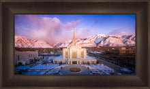 Load image into Gallery viewer, Ogden Winter Sunset Aerial
