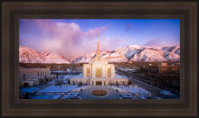 Load image into Gallery viewer, Ogden Winter Sunset Aerial
