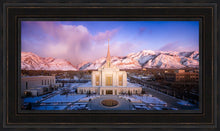 Load image into Gallery viewer, Ogden Winter Sunset Aerial
