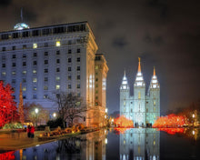 Load image into Gallery viewer, Temple Square Reflecting Pool
