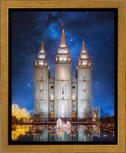 Load image into Gallery viewer, Salt Lake Starry Night Nativity
