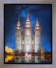 Load image into Gallery viewer, Salt Lake Starry Night Nativity
