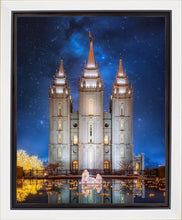 Load image into Gallery viewer, Salt Lake Starry Night Nativity
