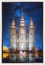 Load image into Gallery viewer, Salt Lake Starry Night Nativity
