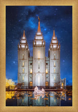 Load image into Gallery viewer, Salt Lake Starry Night Nativity
