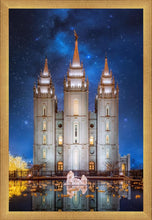 Load image into Gallery viewer, Salt Lake Starry Night Nativity
