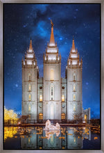 Load image into Gallery viewer, Salt Lake Starry Night Nativity
