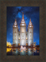 Load image into Gallery viewer, Salt Lake Starry Night Nativity
