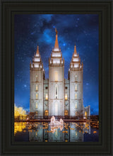 Load image into Gallery viewer, Salt Lake Starry Night Nativity
