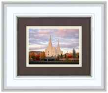 Load image into Gallery viewer, Brigham City Temple Seasons Change
