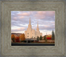 Load image into Gallery viewer, Brigham City Temple Seasons Change
