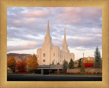 Load image into Gallery viewer, Brigham City Temple Seasons Change
