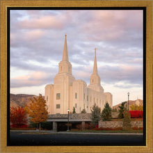 Load image into Gallery viewer, Brigham City Temple Seasons Change
