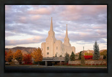 Load image into Gallery viewer, Brigham City Temple Seasons Change
