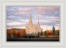 Load image into Gallery viewer, Brigham City Temple Seasons Change
