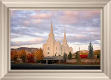 Load image into Gallery viewer, Brigham City Temple Seasons Change
